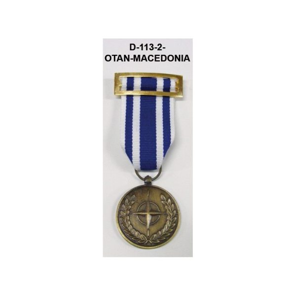 Medalla OTAN MACEDONIA