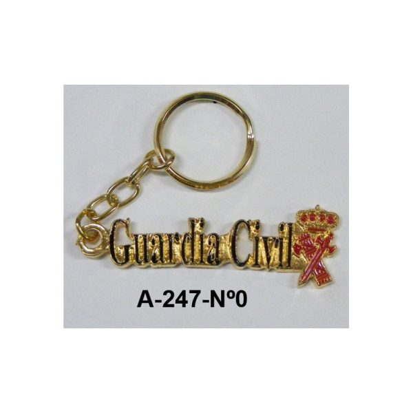 Llavero Guardia Civil Nº 0