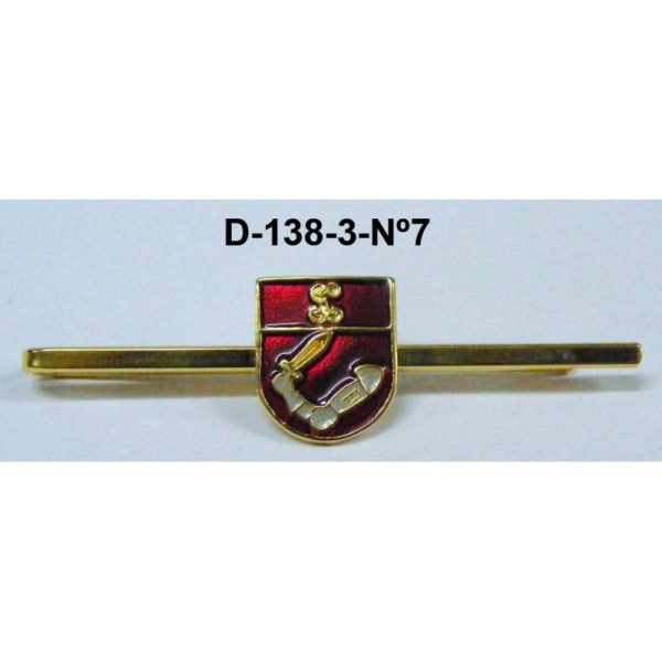 Sujetacorbatas Especialidades relieve Nº7