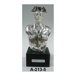 Figura-Busto Plata Guardia Civil Gala