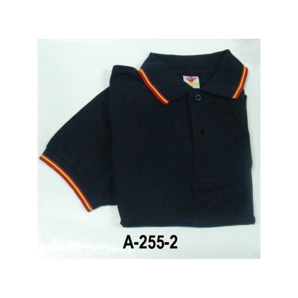 Camiseta-Polo manga corta azul marino