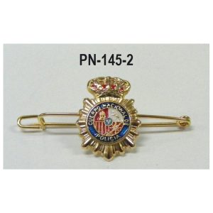 Alfiler cuerpo policia