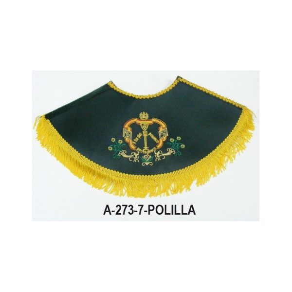 Manto bordado Escudo Polilla (Virgen 29,90 Euros)