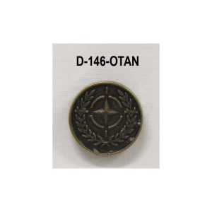 Medalla miniatura tipo pin OTAN