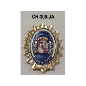 Chapa cartera Policia Local DORADA Junta Andalucia