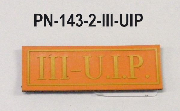 Tira de velcro III UIP