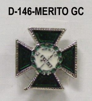 Medalla miniatura tipo pin MERITO GUARDIA CIVIL