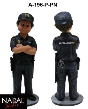 Figura Cuerpo Policia porcelana decorativa Mediana (NADAL Studio)