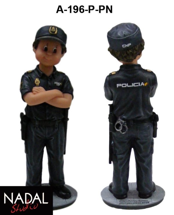 Figura Cuerpo Policia porcelana decorativa Mediana (NADAL Studio)