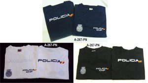 Camiseta Policia Nacional España