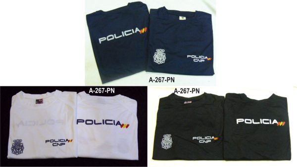 Camiseta Policia Nacional España