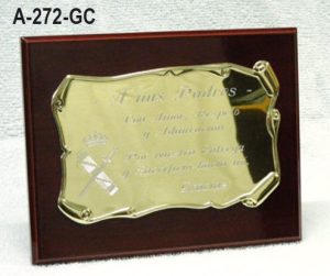 Placa madera 24x18cm. Guardia Civil (GRABACION NO INCLUIDA)