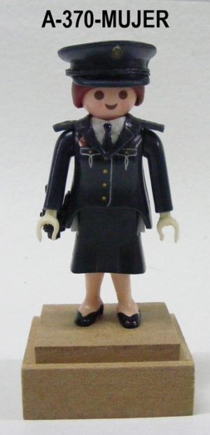 Muñeco articulado TRAJE CNP Mujer