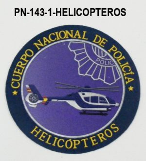 Distintivo Especialidades PVC HELICOPTEROS