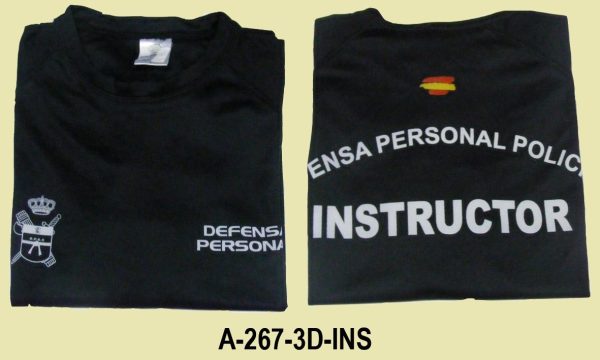 Camiseta INSTRUCTOR Defensa Personal Policial