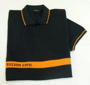 Camiseta Protección civil manga corta