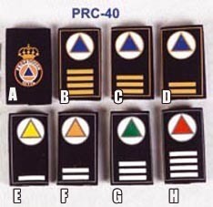 Hombreras Protección Civil PVC Todos los Modelos