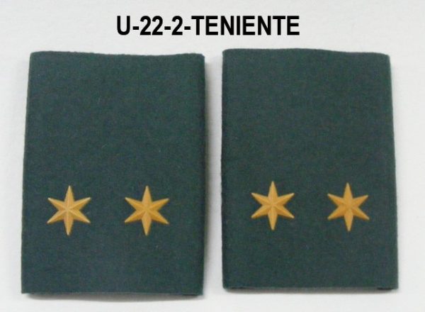Hombreras TENIENTE