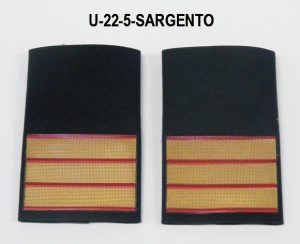 Hombreras divisa GRS NUEVA UNIFORMIDAD-SARGENTO