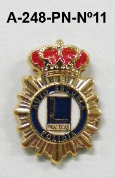 Pin Cuerpo Policia Nº 11