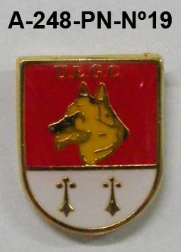 Pin Cuerpo Policia Nº 19
