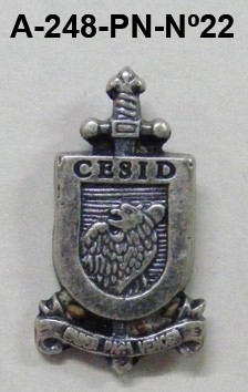 Pin Cuerpo Policia Nº 22