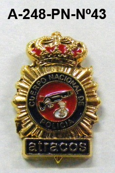 Pin Cuerpo Policia Nº 43