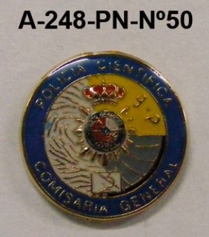 Pin Cuerpo Policia Nº 50
