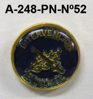 Pin Cuerpo Policia Nº 52