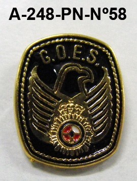 Pin Cuerpo Policia Nº 58