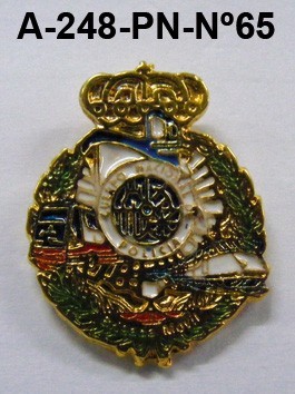 Pin Cuerpo Policia Nº 65