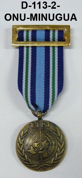 Medalla ONU MINAGUA