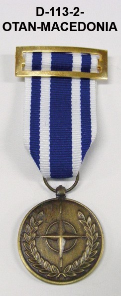 Medalla OTAN MACEDONIA