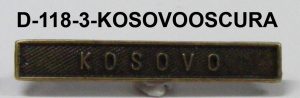 Barras KOSOVO OSCURA