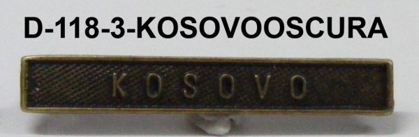 Barras KOSOVO OSCURA