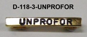 Barras UNPROFOR