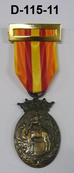 Medalla Ifni Sahara Bronce