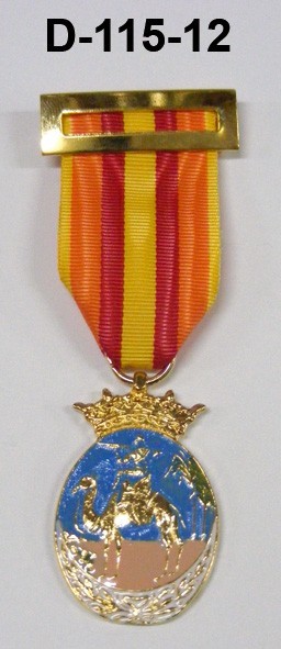 Medalla Ifni Sahara Oficiales (Colores)