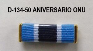 Pasador 50º Aniversario ONU