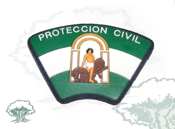 Escudo brazo JUNTA DE ANDALUCIA Protección Civil CON VELCRO