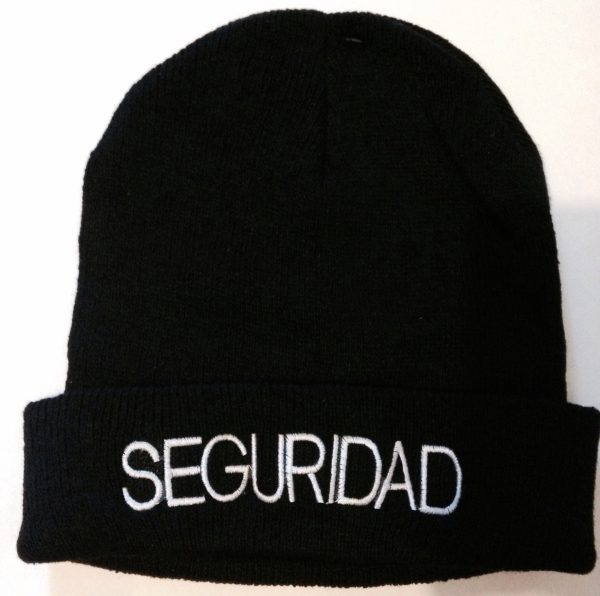 Gorro Vigilante Seguridad Bordado