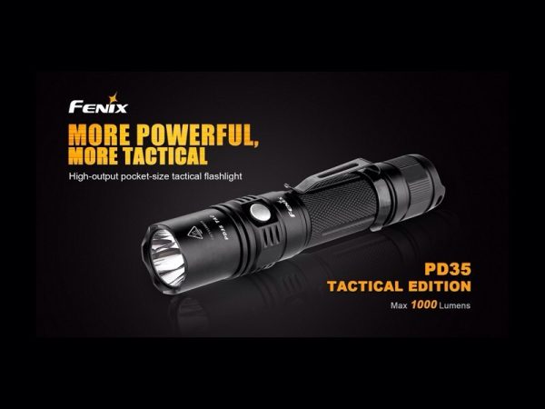 Linterna Led Fénix Pd35 1000 Lumens Y 6 Modos