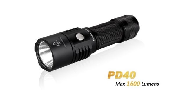 Linterna Led 1600 Lumens Y 5 Modos Pd 40 Fénix