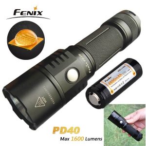 Linterna Led 1600 Lumens Y 5 Modos Pd 40 Fénix