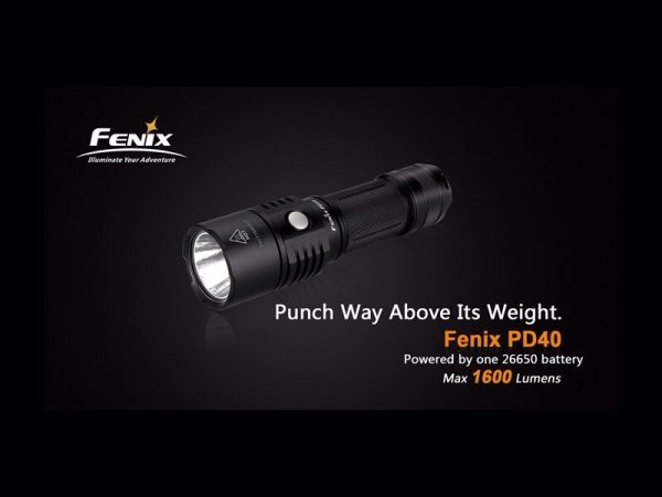 Linterna Led 1600 Lumens Y 5 Modos Pd 40 Fénix