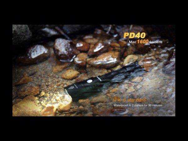 Linterna Led 1600 Lumens Y 5 Modos Pd 40 Fénix