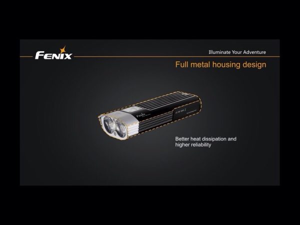 Foco Bici 1800 Lumens, 5 Modos Y Flash fénix bc30