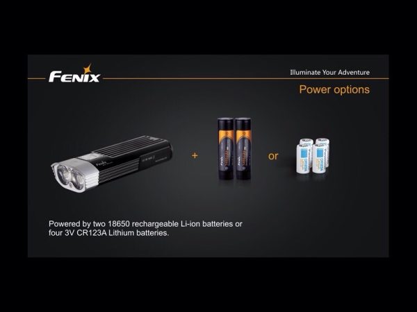 Foco Bici 1800 Lumens, 5 Modos Y Flash fénix bc30