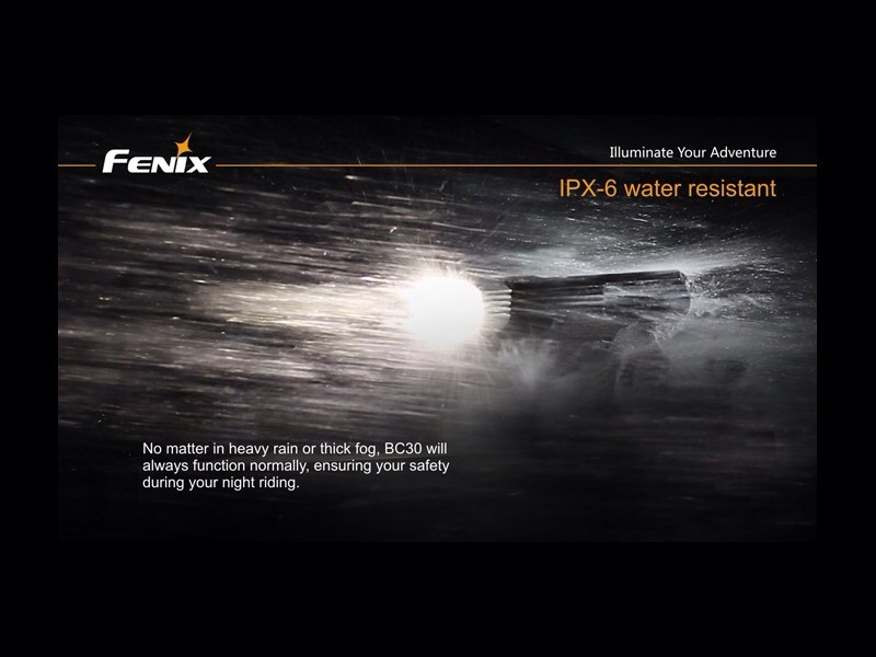 Foco Bici 1800 Lumens, 5 Modos Y Flash fénix bc30