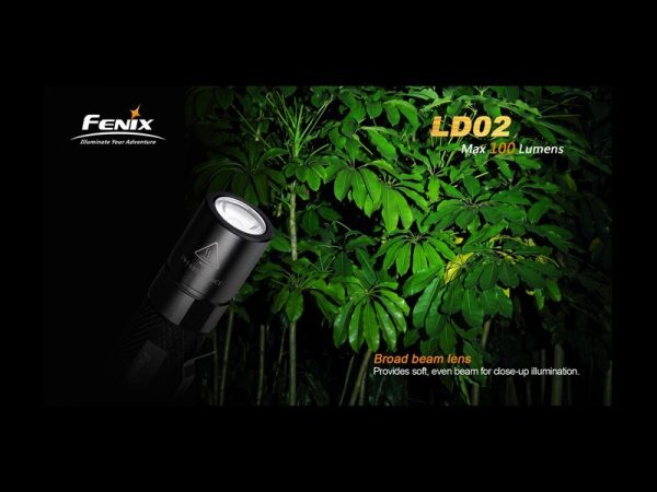 Linterna Led Fénix Ld02 100 Lumenes Y 3 Modos